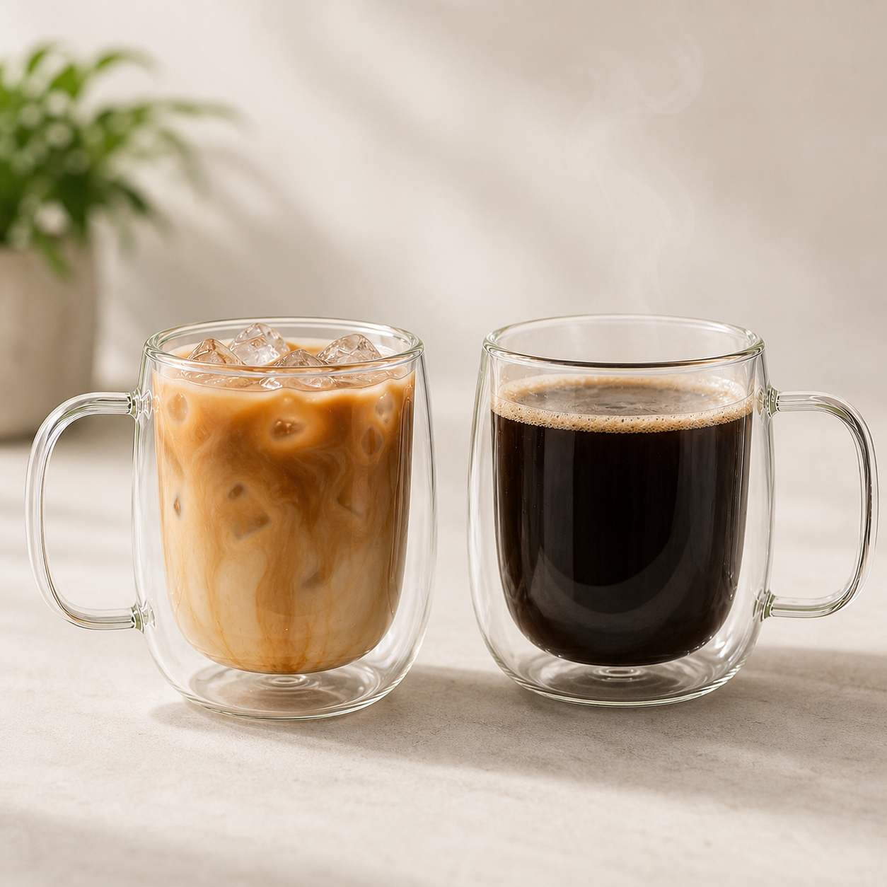 Studio Double-Wall Glass Mug — 12oz