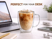Classic Double Wall Glass Mug - 12oz - view 6