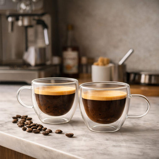 Double Wall Espresso Cups - 2.7oz