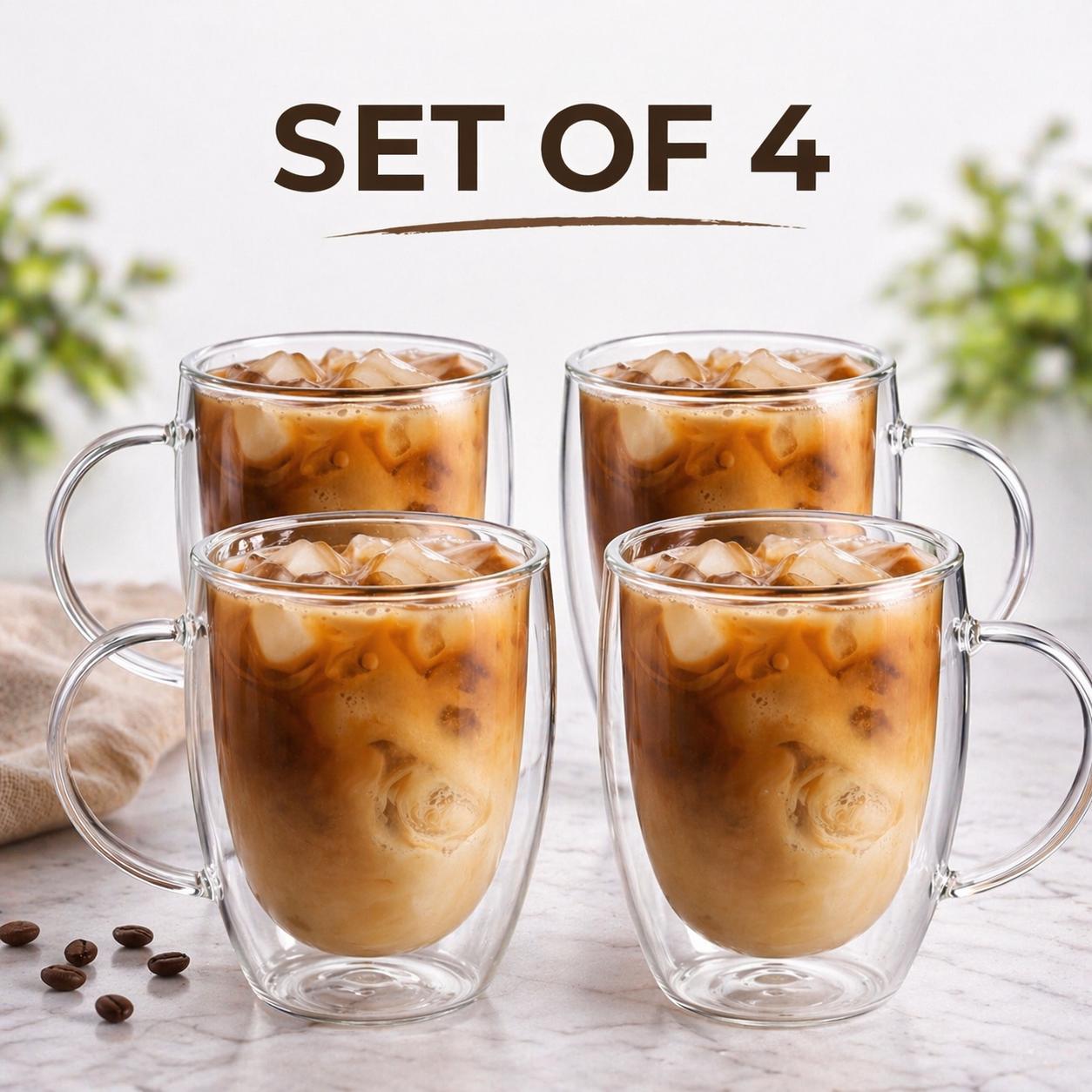 Classic Double Wall Glass Mug - 12oz - view 11