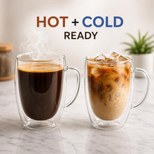 Classic Double Wall Glass Mug - 12oz - view 2