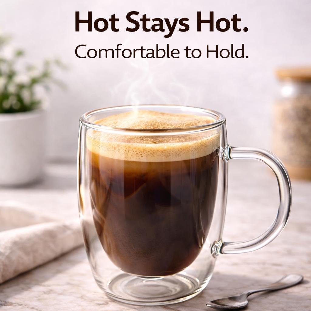 Classic Double Wall Glass Coffee Starter Set - view 5