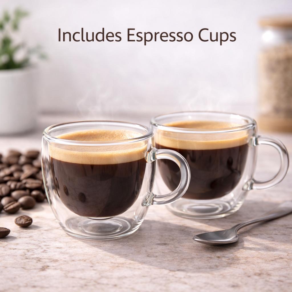 Classic Double Wall Glass Coffee Starter Set - view 6