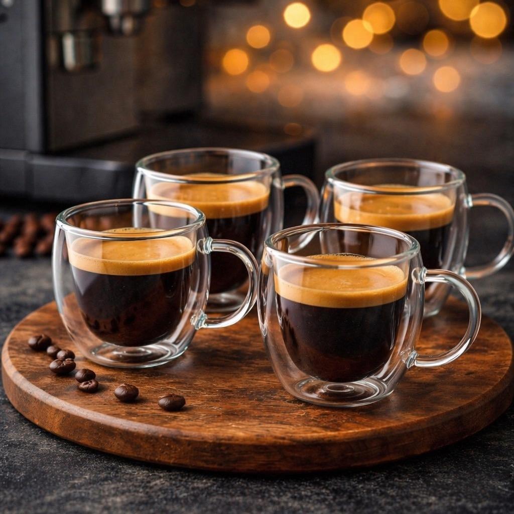 Double Wall Espresso Cups - 2.7oz - view 9